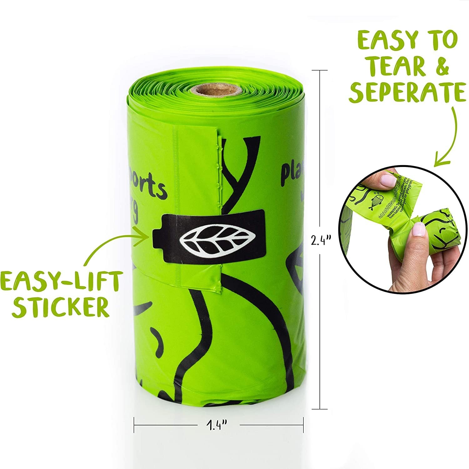 Hundekotbeutel – Kompostierbar, 120 Stück