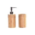 Badeset DKD Home Decor Naturbambus 6,8 x 7,5 x 18 cm