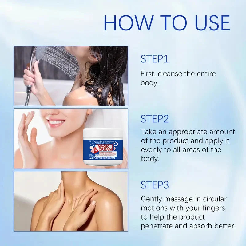 Honigcreme – Für das gesamte Gesicht und den Hals, reich an feuchtigkeitsspendenden Inhaltsstoffen, die die Haut weich und hydratisiert hinterlassen.