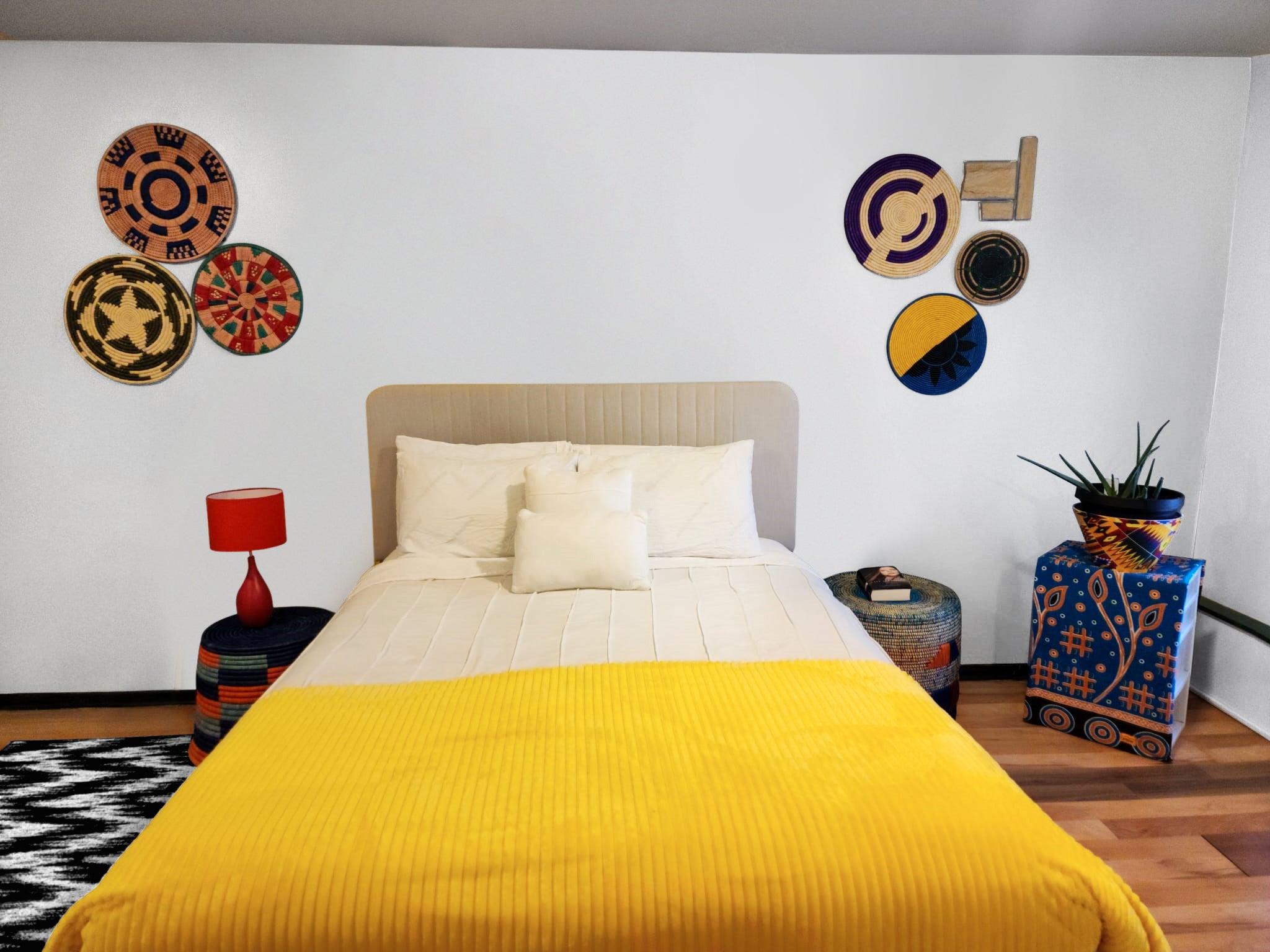 Selous Umweltfreundlicher Handgewebter Untersetzer