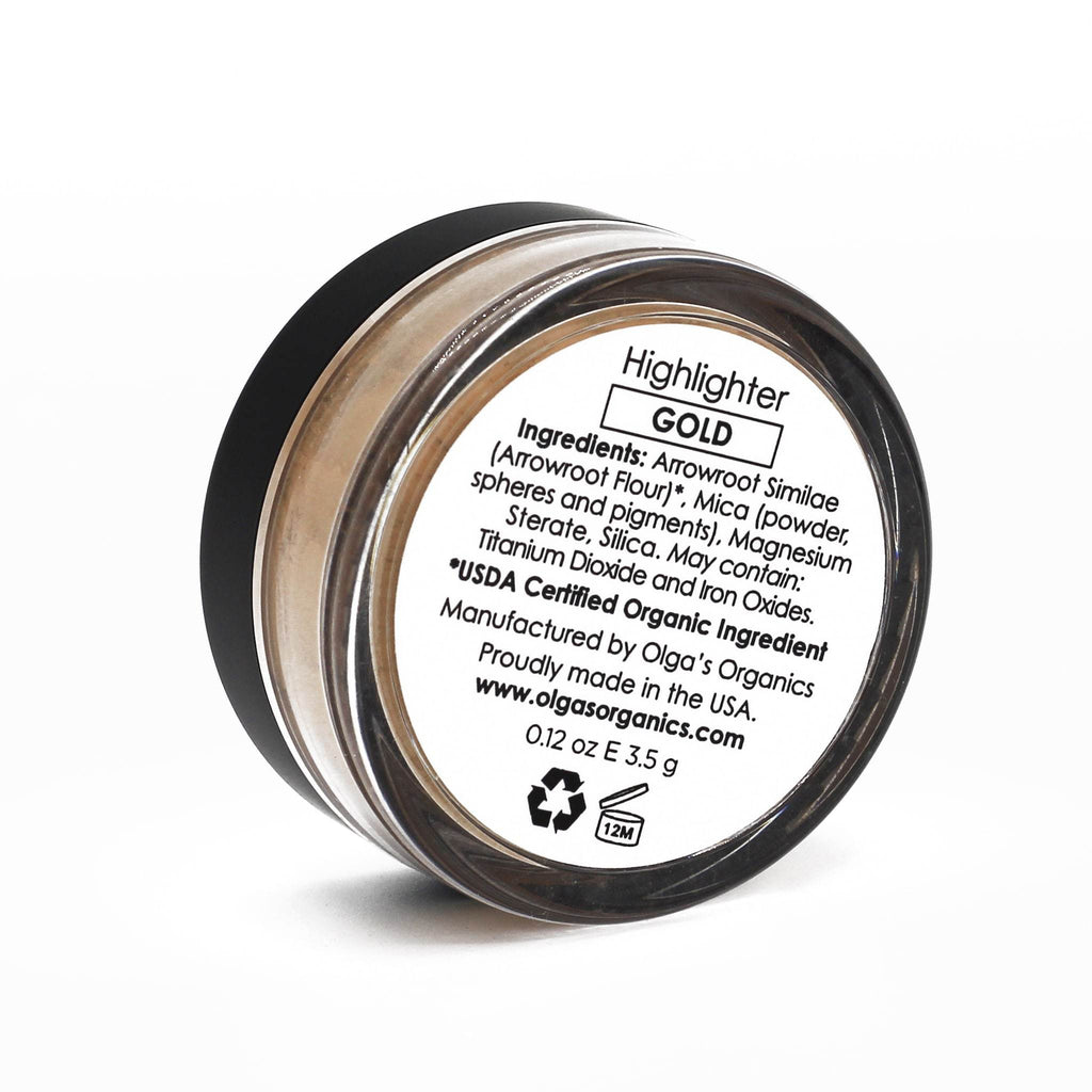 Organischer & Mineralischer Highlighter – Gold