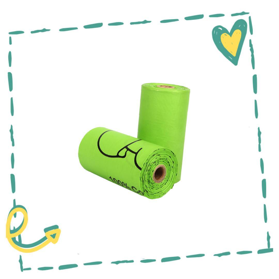 Hundekotbeutel – Kompostierbar, 120 Stück